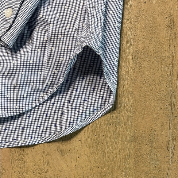 Men's Blue and Gray Patterned Shirts lot of 3, perfect condition - Picture 10 of 10